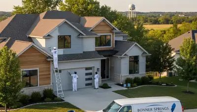 Professional painters in Olathe, KS delivering interior and exterior painting services