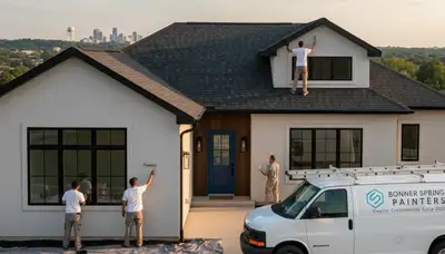 Professional painters serving Olathe, KS for interior and exterior residential painting services
