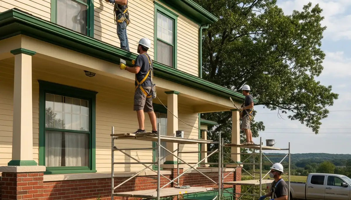 Professional painters in Olathe, KS providing interior and exterior painting services