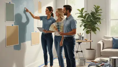 Olathe, KS paint color consultation for homeowners choosing durable, attractive exterior paint colors