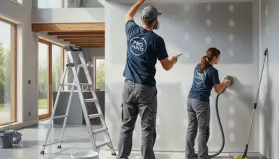 Drywall repair in Olathe, KS for cracks, dents, and moisture damage, leaving walls smooth and ready to finish