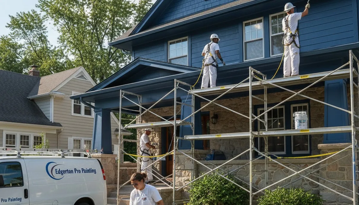Professional house painters serving Olathe, KS for interior and exterior painting services