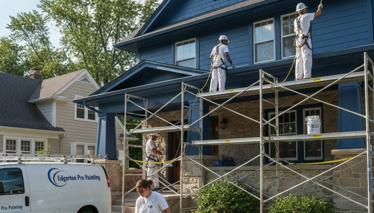 Professional house painters serving Olathe, KS for interior and exterior painting services