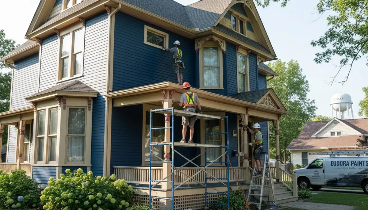Professional painters in Olathe, KS providing interior and exterior painting services
