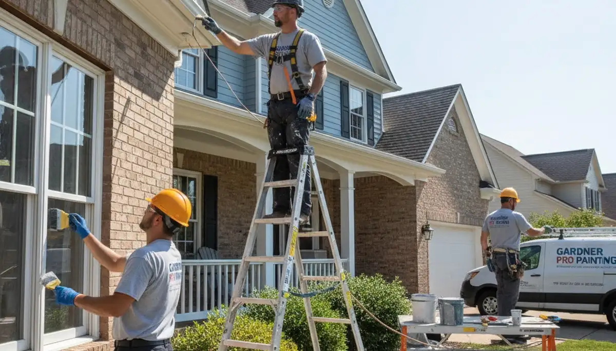 Professional house painters serving Olathe, KS for interior and exterior painting services