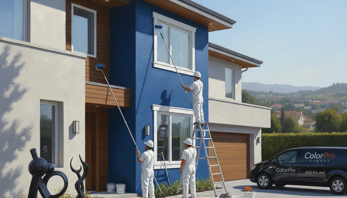 Olathe, KS house painting service for durable exterior finishes and curb appeal