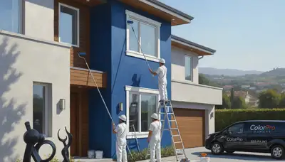 Olathe, KS house painting service for durable exterior finishes and curb appeal