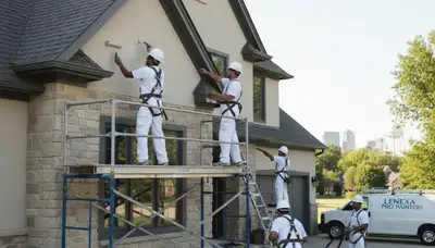Professional painters in Olathe, KS providing interior and exterior painting services