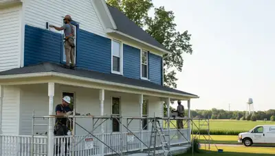 Professional painters providing interior and exterior painting services in Olathe, KS