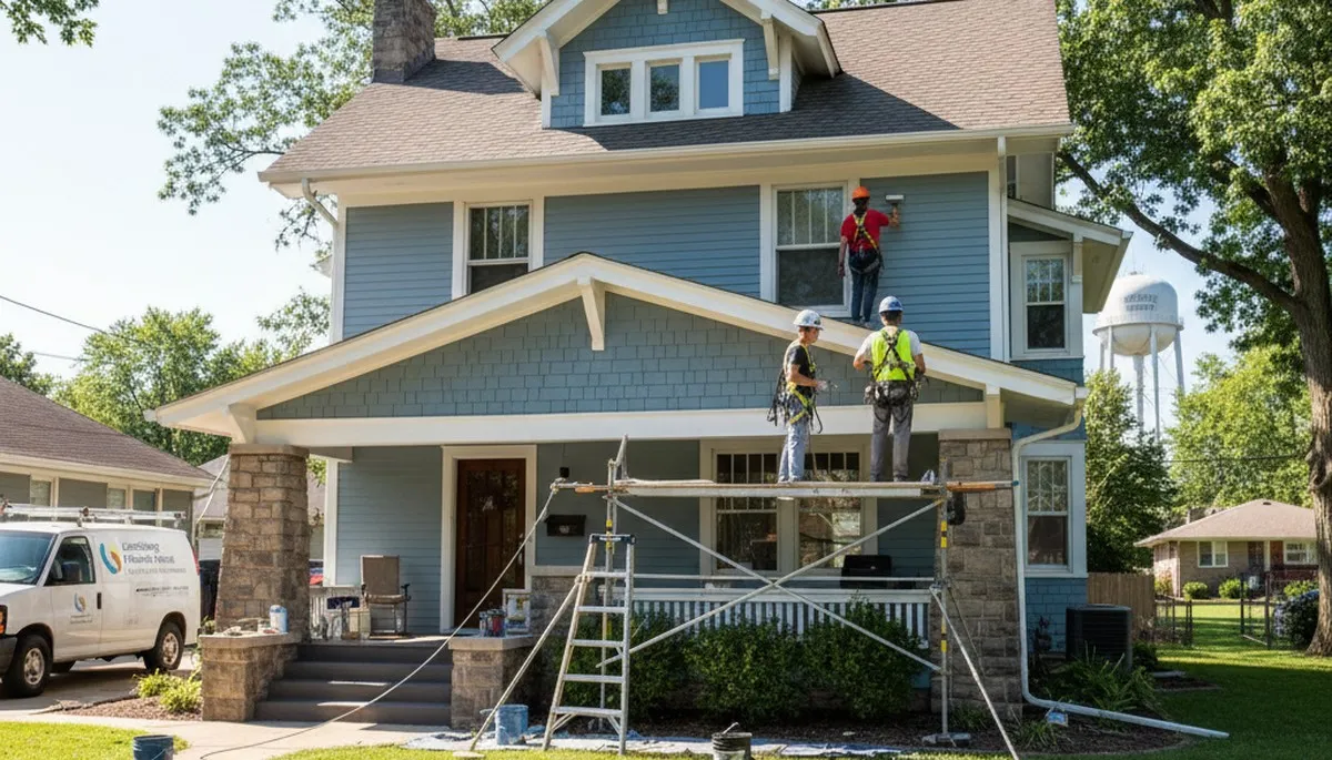 Painting contractor in Olathe, KS providing professional interior and exterior painting services