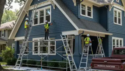 Professional house painters serving Olathe, KS for interior and exterior painting projects
