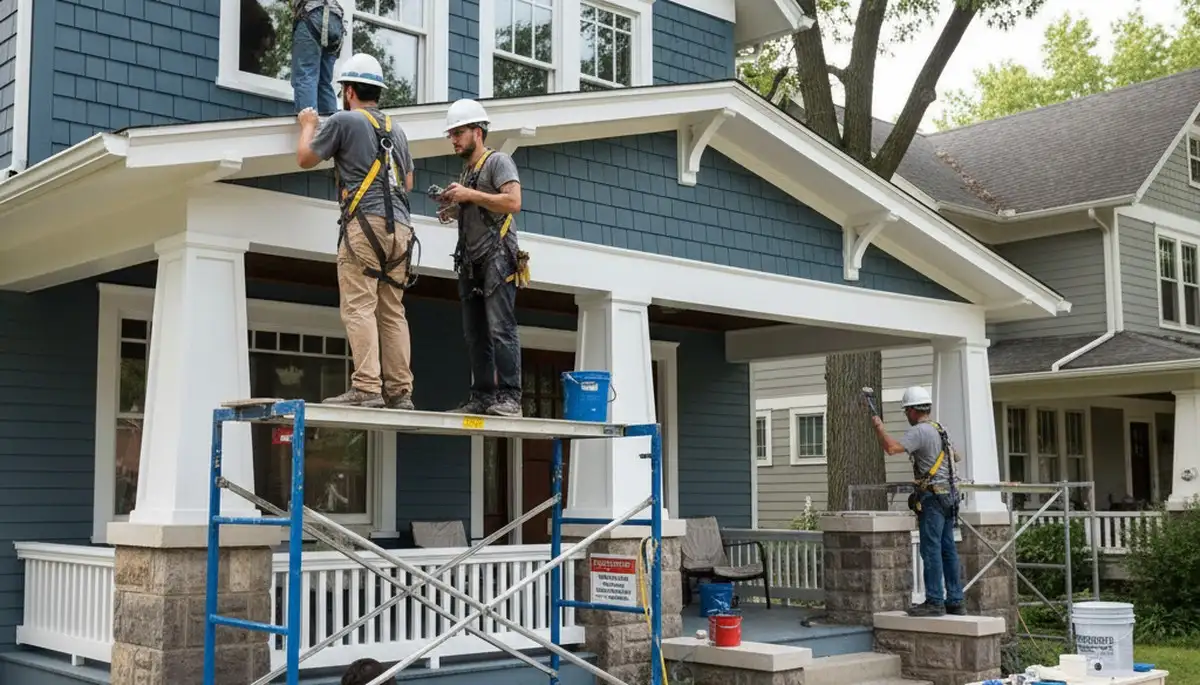 Painting contractor in Olathe, KS providing professional interior and exterior painting services