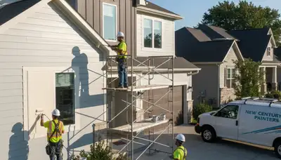 Painter crew serving Olathe, KS, delivering professional interior and exterior painting services