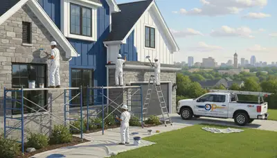 Professional painters in Olathe, KS providing interior and exterior painting services