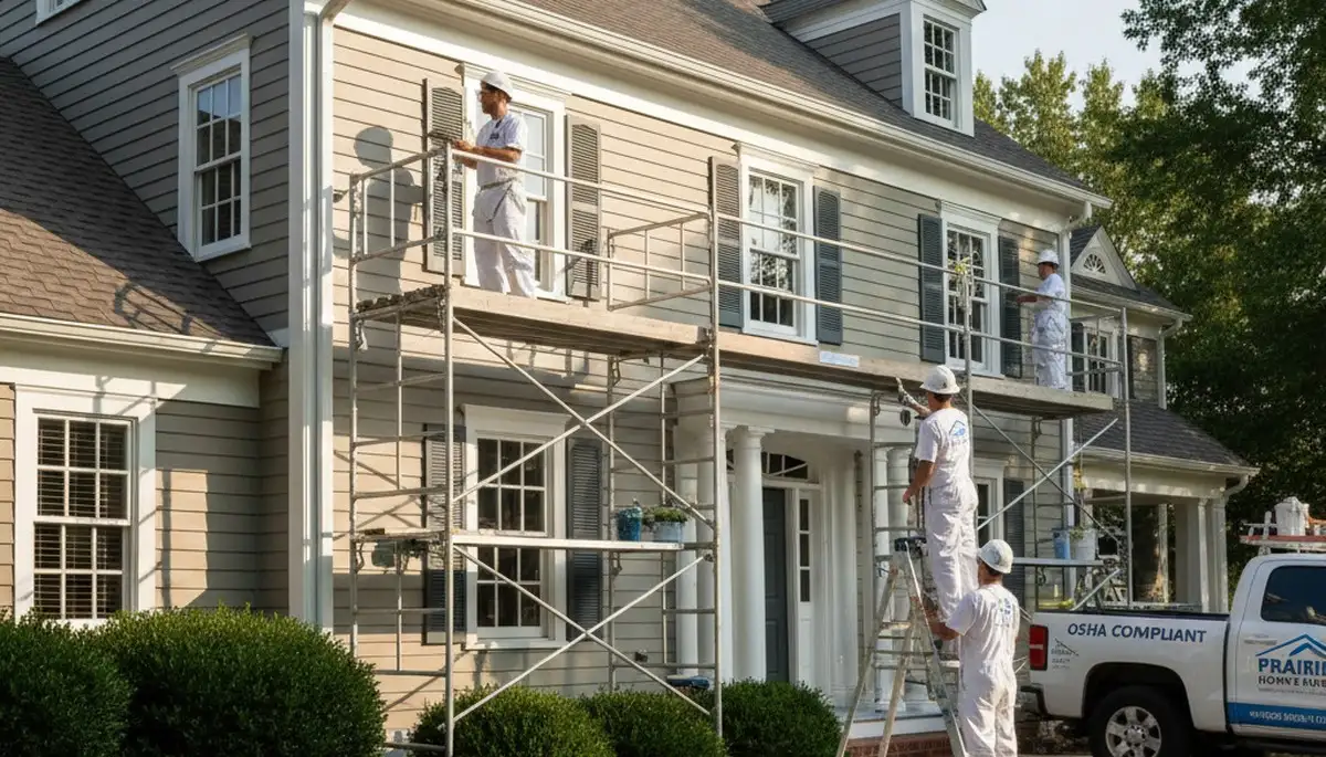 Professional painters providing painting services in Olathe, KS for residential and commercial properties