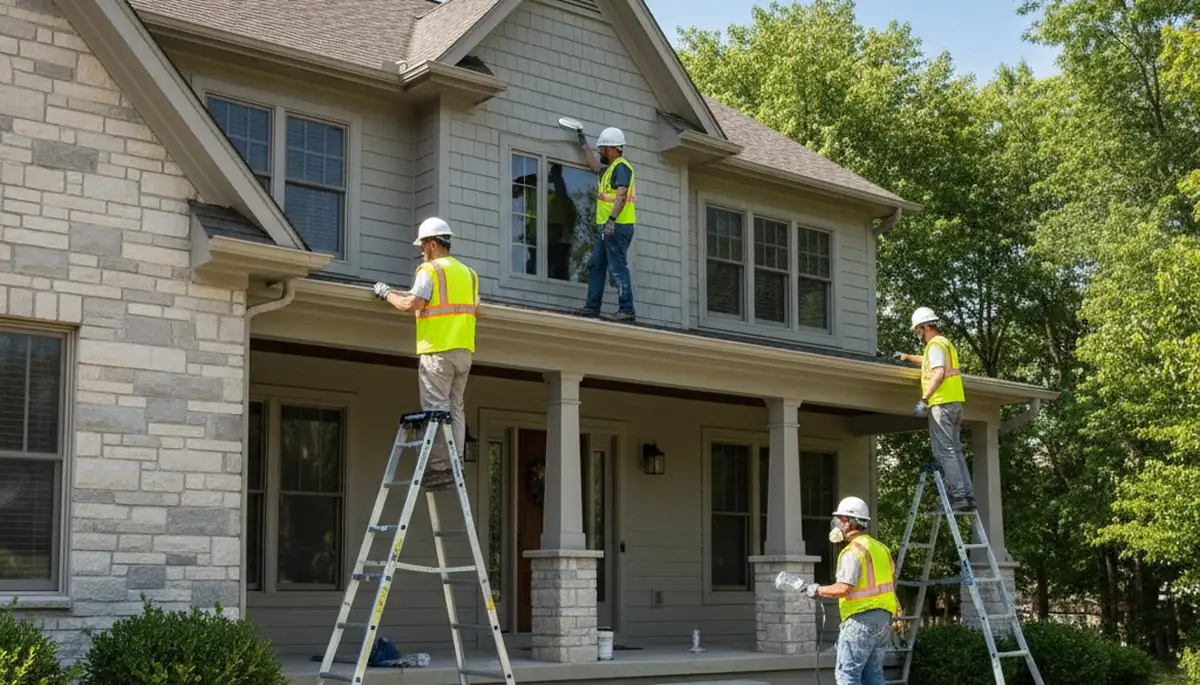 Painting contractors serving Olathe, KS for residential and commercial painting services