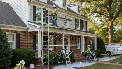 Olathe, KS painting contractors providing professional interior and exterior house painting services