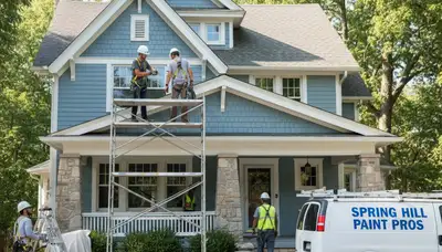 Professional painters in Olathe, KS providing interior and exterior painting services