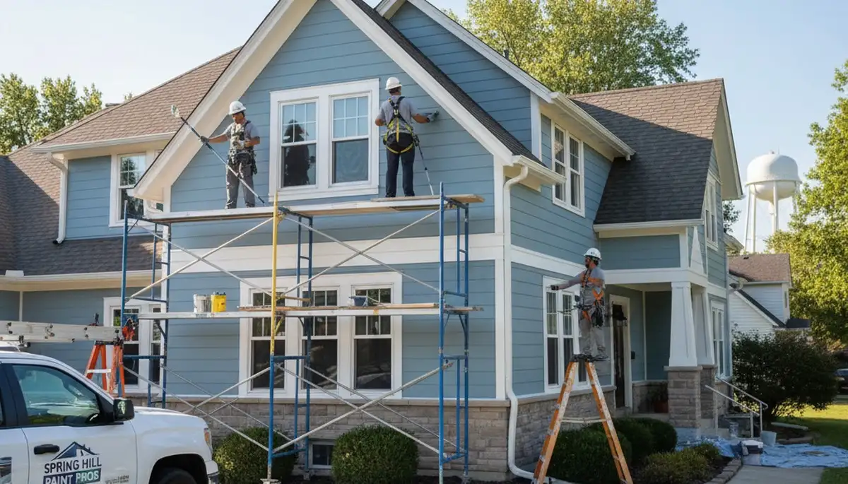 Professional painters in Olathe, KS providing interior and exterior painting services