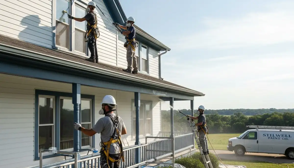 Professional painters serving Olathe, KS with expert interior and exterior painting services